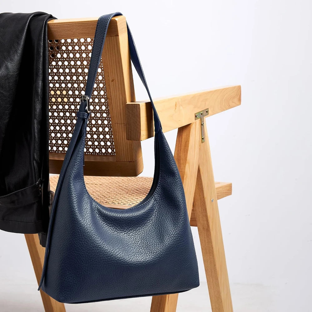 KALIDI Vegan Leather Hobo Bag