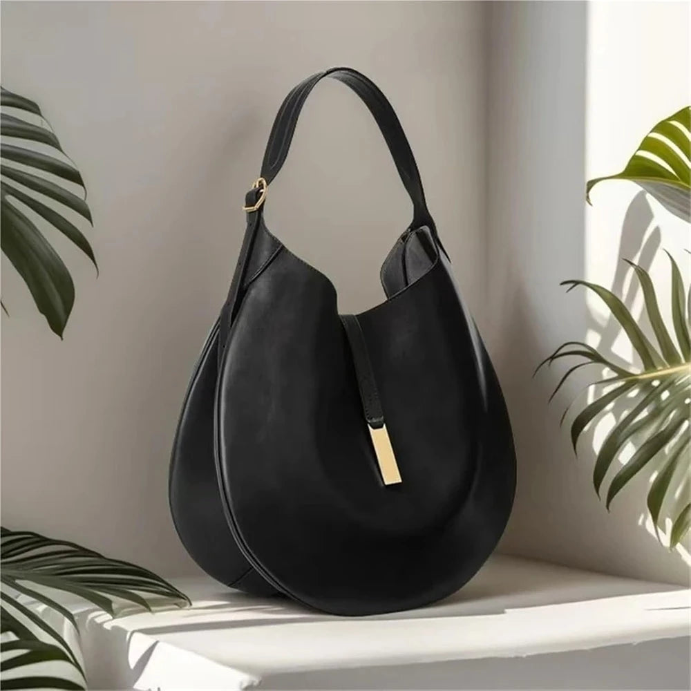 Suede Dumpling Shoulder Bag